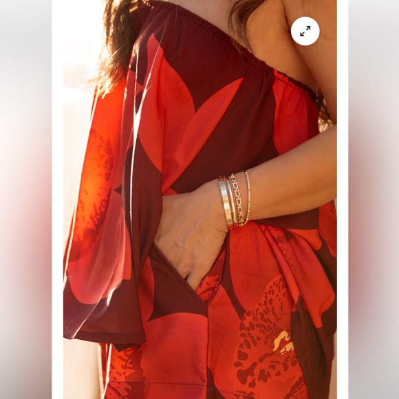 Fighting Eel Ava Sky Hana Holiday Orchid Tube Top Small NWT - Picture 3 of 6